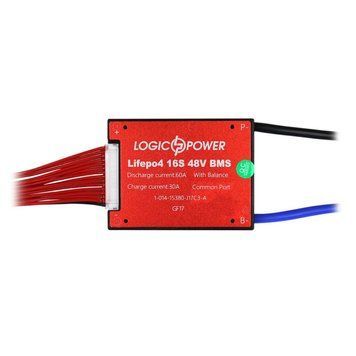 BMS плата LP LiFePO4 48V 16S Dis 60A Ch 30A LP_15068 фото