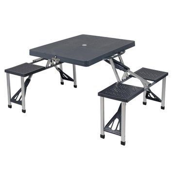 Стіл Bo-Camp Basic Grey (1404374) DS_DAS301451 фото