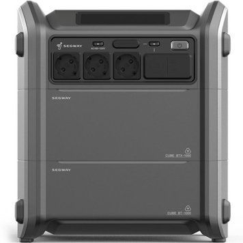 Портативная элетростанция CUBE 2000, 2584 Вт (R-Drive 4400 Вт), 2048 Вт/год, IPX3, BT, расширение Segway RC_AA.13.04.02.0007 фото