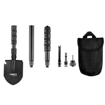 Лопата складная Neo Tools, 8в1, 63см, 0.92кг, чехол RC_63-122 фото