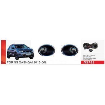 Фары доп.модель Nissan Qashqai 2013-17/NS-782/H11-12V55Wэл.проводка (NS-782) OL_29208 фото