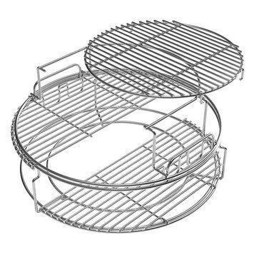 Решетка на 5 уровней для гриля L металлическая Big Green Egg 120762 GR_005797 фото