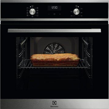 Electrolux Духовой шкаф электрический, 65л, A, дисплей, конвекция, телескопические направляющие, черный RC_EOF5F50BX фото