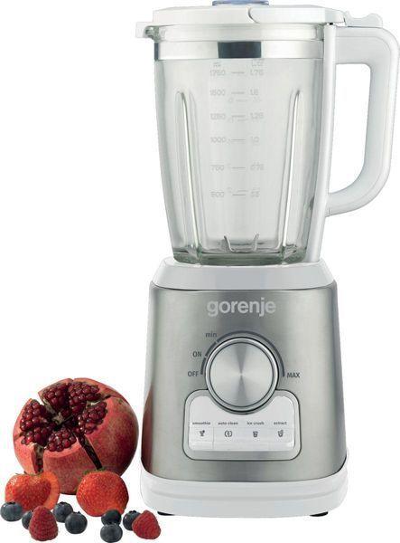 Блендер Gorenje стаціонарний 1400Вт, чаша-1750мл, скло, білий RC_B1400E фото