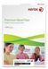 Плівка матова Xerox Premium Never Tear 95мкм. A4 100арк.