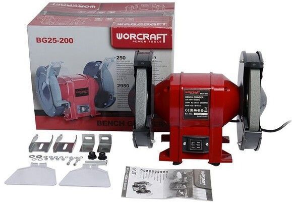 Станок заточної Worcraft BG25-200 (13032) WM_13032 фото