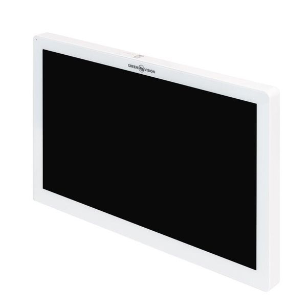 Кольоровий Wi-Fi AHD відеодомофон GreenVision GV-061-AHD-M-VD10SD White LP_30288 фото