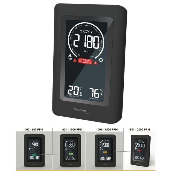 Метеостанція Technoline WL1030 Black (WL1030) DS_DAS301569 фото