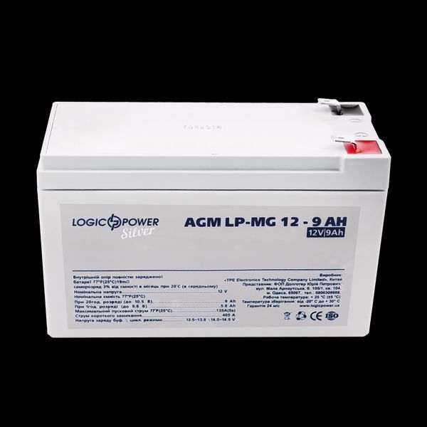 Акумулятор мультигелевий LP-MG 12V - 9 Ah Silver LP_2330 фото