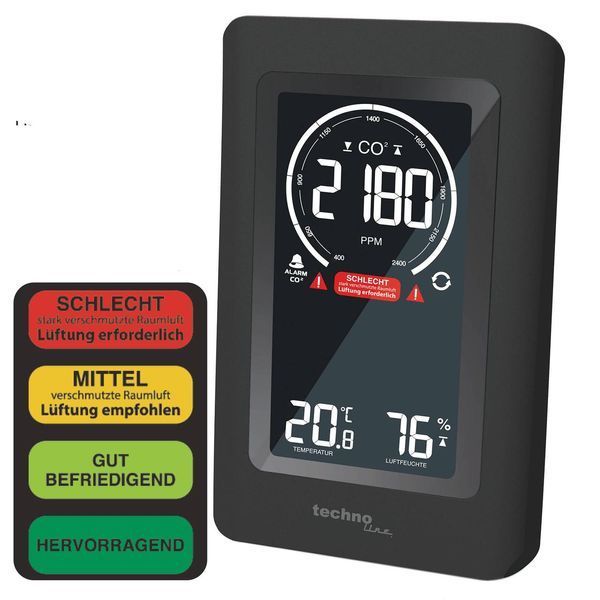 Метеостанція Technoline WL1030 Black (WL1030) DS_DAS301569 фото