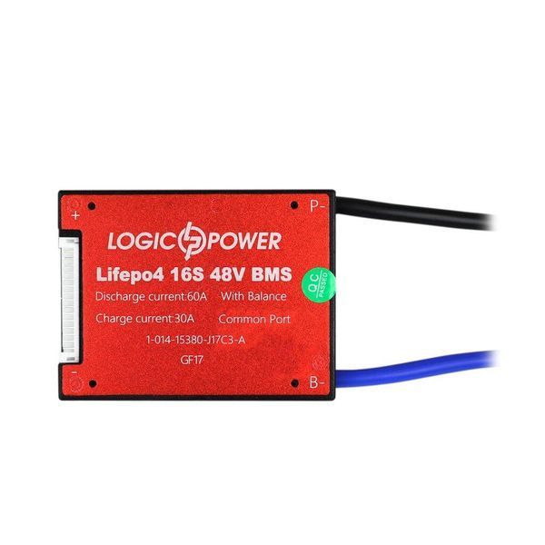 BMS плата LP LiFePO4 48V 16S Dis 60A Ch 30A LP_15068 фото