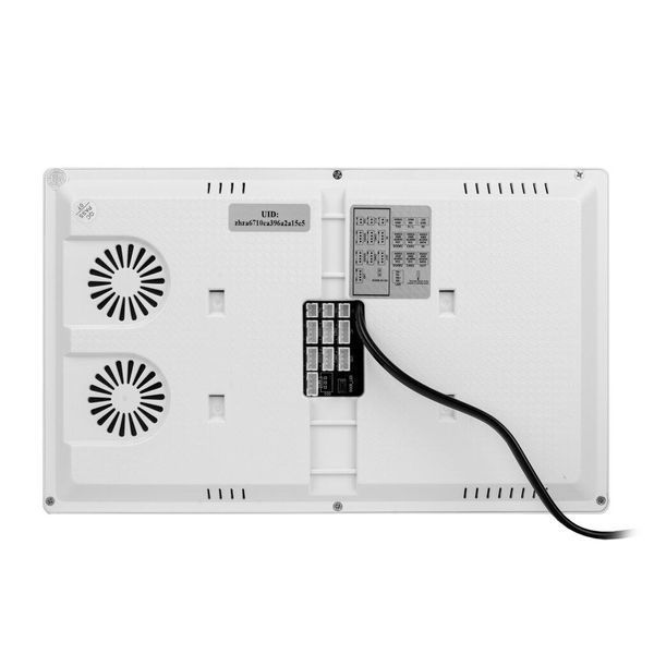 Кольоровий Wi-Fi AHD відеодомофон GreenVision GV-061-AHD-M-VD10SD White LP_30288 фото