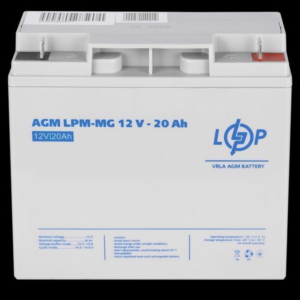 Аккумулятор мультигелевый LPM-MG 12V - 20 Ah LP_6556 фото