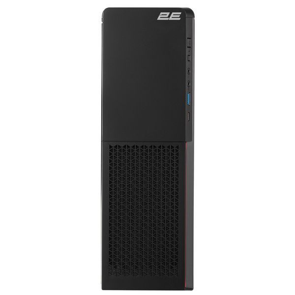 Корпус 2E S613ARGB-400 з БП 2E 400W-SFX, 1xUSB3.0, 1хUSB Type-C, 1x80мм, Micro ATX/Desktop, чорний RC_2E-S613ARGB-400 фото
