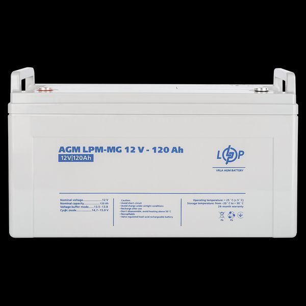 Акумулятор мультигелевий LPM-MG 12V - 120 Ah LP_3876 фото