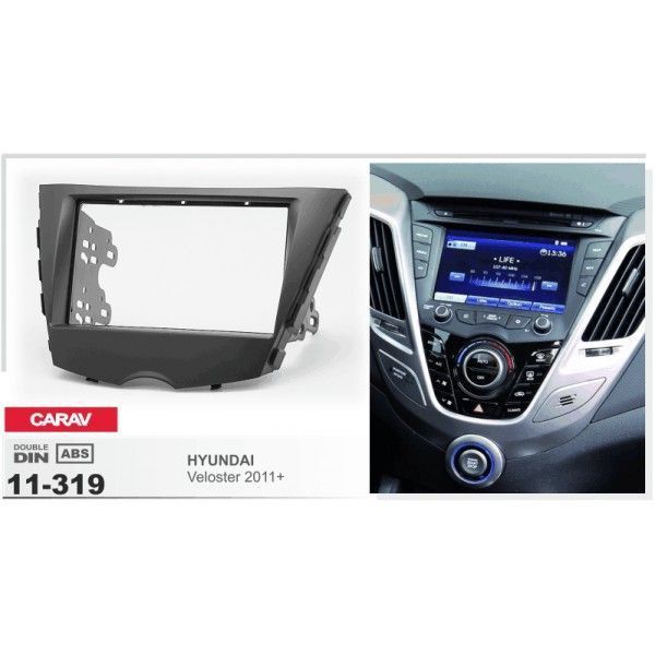 Перехідна рамка CARAV 11-319 для HYUNDAI Veloster 2011+ AV_11-319 фото