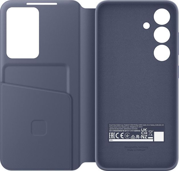 Чохол Samsung для Galaxy S24 (S921), Smart View Wallet Case, фіолетовий RC_EF-ZS921CVEGWW фото