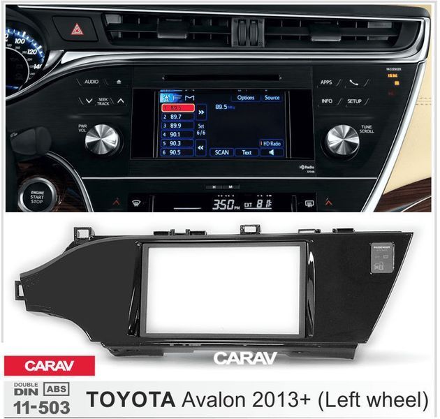 Переходная рамка CARAV 11-503 для TOYOTA Avalon 2013+ (Left wheel) MA_11-503 фото