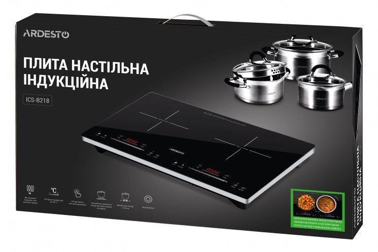 Настольная плитка Ardesto ICS-B218 индукционная RC_ICS-B218 фото