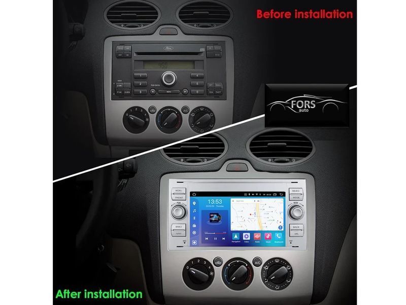 Штатная автомагнитола FORS.auto FS 2 PRO-FDSK Ford Focus/Mondeo/S-Max/C-Max/Kuga/Fiesta/Fusion (2+32Gb, 7", FA_FS 2 PRO-FDSK фото