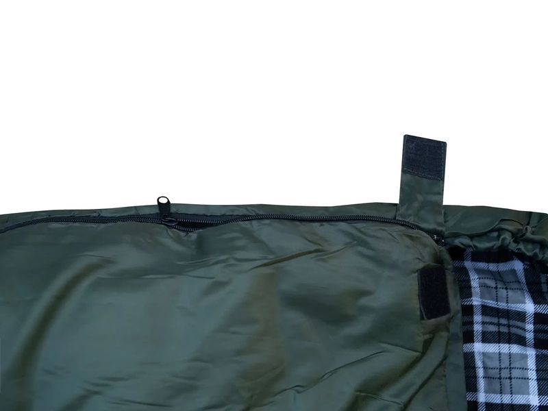 Спальний мішок Totem Ember Plus ковдра з капюшом лівий olive 190/75 UTTS-014 TM_UTTS-014-L фото