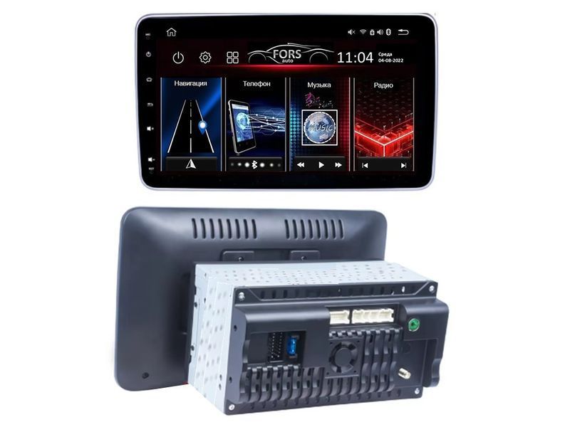 Універсальна автомагнітола FORS.auto Universal 2DIN U360-M150 (10", 2+32Gb) FA_M150-U360 фото