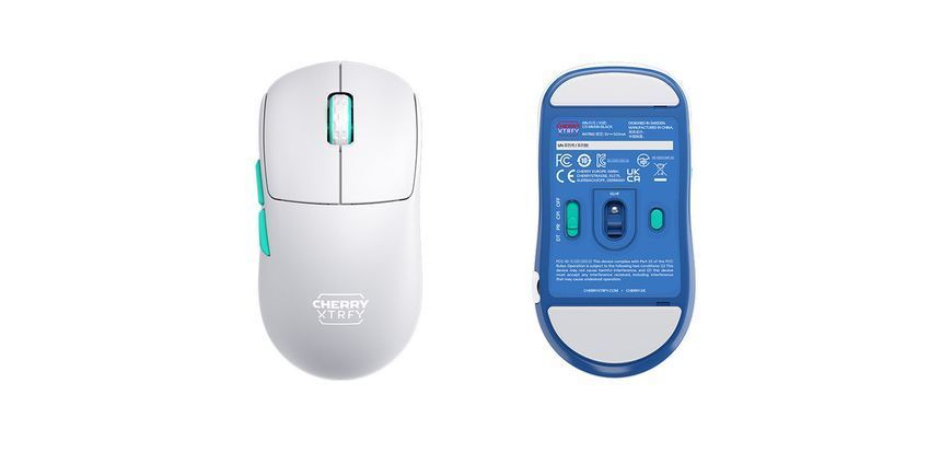 Cherry Xtrfy Миша M68, WL/USB-A, RGB, білий RC_CX-M68W-WHITE фото