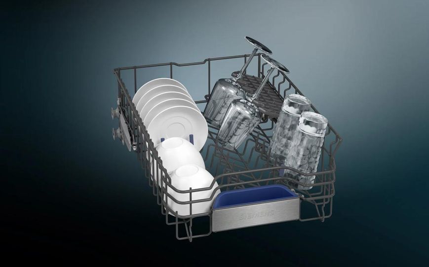 Посудомоечная машина Siemens встроенная, 10компл., A+++, 45см, дисплей, 3й корзина, белая RC_SR65ZX10MK фото