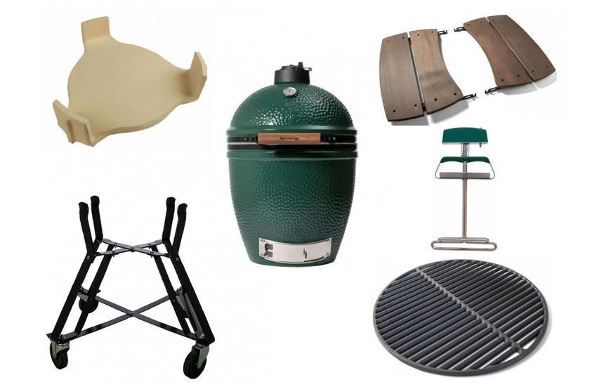 Комплект керамічний вугільний гриль S Big Green Egg SETS GR_004382 фото