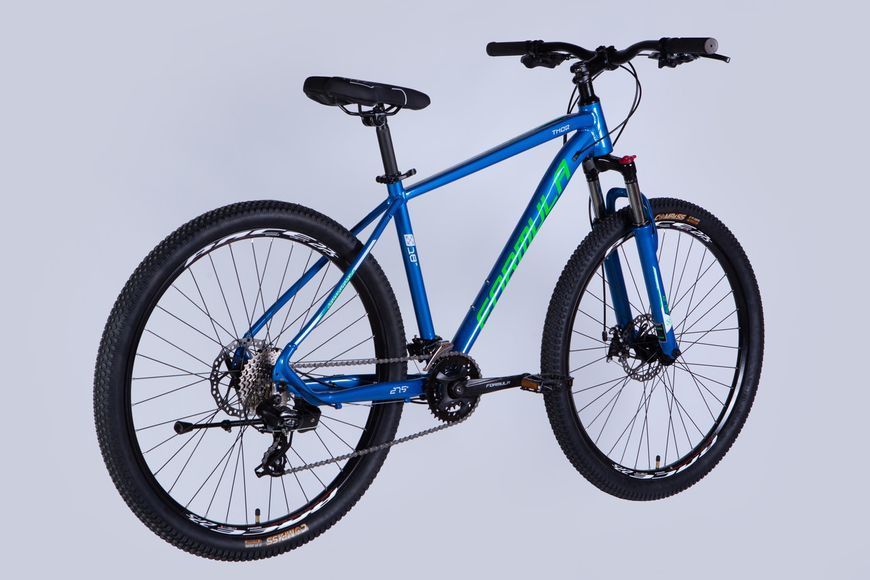 Велосипед AL 27.5" Formula THOR DD CS рама-18" сине-зеленый 2025 VT_OPS-FR-27.5-272 фото