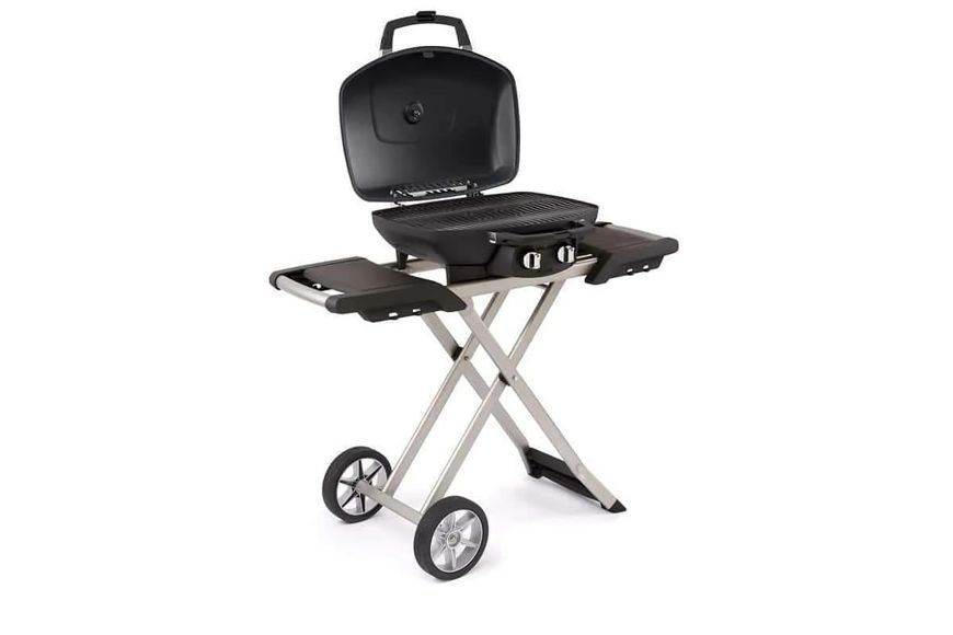 Газовый гриль портативный с тележкой TravelQ&trade; TQ285X-BL-CE GR_003735 фото