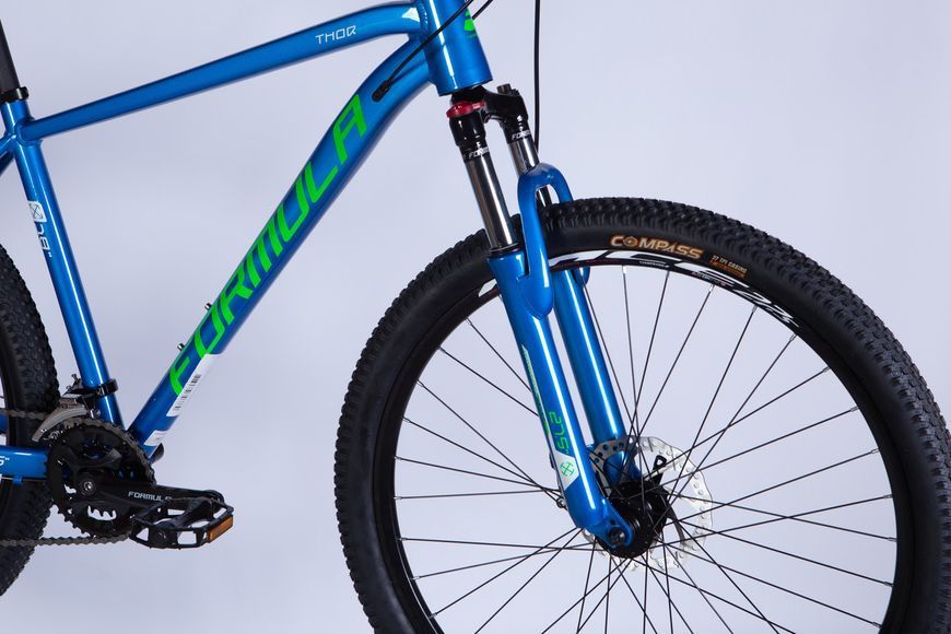 Велосипед AL 27.5" Formula THOR DD CS рама-18" сине-зеленый 2025 VT_OPS-FR-27.5-272 фото
