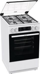 Плита Gorenje GK5C41WH комбінована, 70л, 50x60см, дисплей, білий RC_GK5C41WH фото