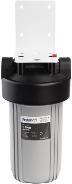 Ecosoft Фільтр магістральний ВВ10, підключення 1", 2 кільця ущільнювачів, без картриджа. RC_FPV4510ECOGR фото