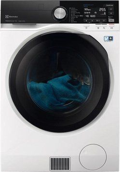 Стирально-сушильная машина Electrolux фронтальная, 10(6)кг, 1600, А, 63см, дисплей, пара, инвертор, heat pump, RC_EW9W161BUC фото
