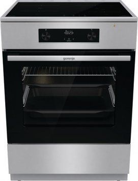 Плита Gorenje MEKIS6101I електрична індукційна, 71л, 60x60см, дисплей, IconLed, нерж RC_MEKIS6101I фото