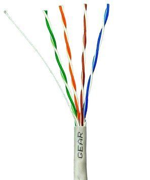 Сетевой кабель витая пара GEAR CAT.6 UTP-CCA-4Px2x0.51 IP_0004 фото