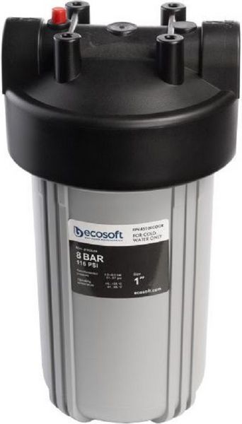 Ecosoft Фільтр магістральний ВВ10, підключення 1", 2 кільця ущільнювачів, без картриджа. RC_FPV4510ECOGR фото
