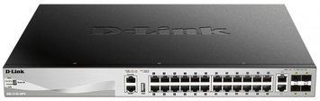 Комутатор D-Link DGS-3130-30PS 24xGE PoE, 2x10GE, 4xSFP+, L3 RC_DGS-3130-30PS фото