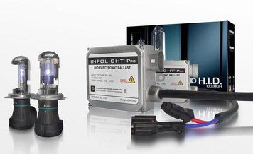 Комплект биксенона Infolight Pro + обманка H4 4300К 35W MA_Би H4 4.3К I P фото