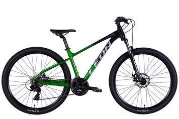 Велосипед AL 27,5" Leon XC 105 DD CS рама-16" черный с зеленым 2025 VT_OPS-LN-27,5-022 фото