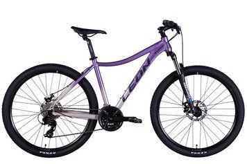 Велосипед AL 27,5" Leon XC LADY 105 DD CS рама-18" сиреневый с серебристым 2025 VT_OPS-LN-27,5-005 фото