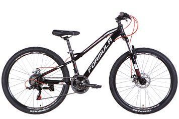 Велосипед AL 26" Formula BLACKWOOD AM DD рама-13" чорно-білий з червоним 2022 VT_OPS-FR-26-616 фото