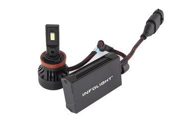 Світлодіодні LED лампи Infolight S1 H11 6500К 12V-50W; 24V-60W +(CANBUS) (Inf S1 H11) MA_Inf S1 H11 фото