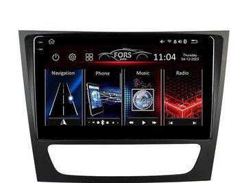 Штатная автомагнитола FORS.auto FS 4 PRO для Mercedes-Benz E-Class W211 (4+64Gb, 9") 2001-2009 FA_FS-4364 фото