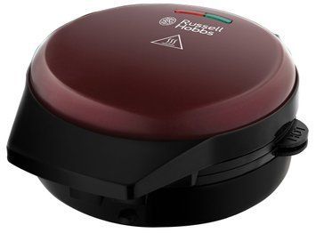 Мультимейкер Russell Hobbs Fiesta 950Вт, алюміній, 3 пластини, корпус-нержав.сталь/пластик, бордо RC_24620-56 фото