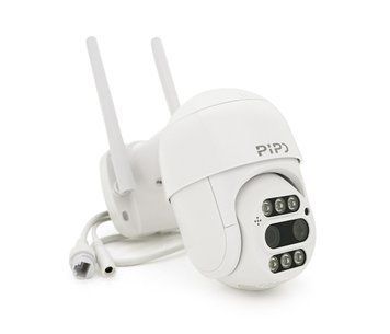 Видеокамера PiPo 4+4Мп SD/карта уличная Wi-Fi/LAN с двумя объективами PP-IPC33D4MP20 PTZ 2.8mm ICSee U_28299 фото