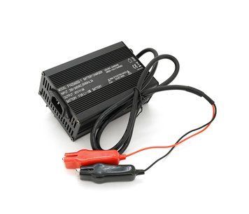 Зарядний пристрій для акумуляторів Li-ion 36V(42V),10S,6A.крокодили,135x90x50mm U_36874 фото