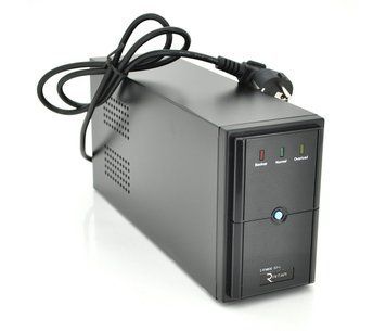 ИБП Ritar E-RTM600 (360W) ELF-L, LED, AVR, 2st, 2xSCHUKO socket, 1x12V7Ah, metal Case Q4 (310*85*140) U_07855 фото
