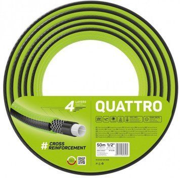 Шланг садовый Cellfast QUATTRO, 1/2', 50м, 4 слоя, до 20 Бар, -10&hellip;+50&deg;C RC_10-063 фото